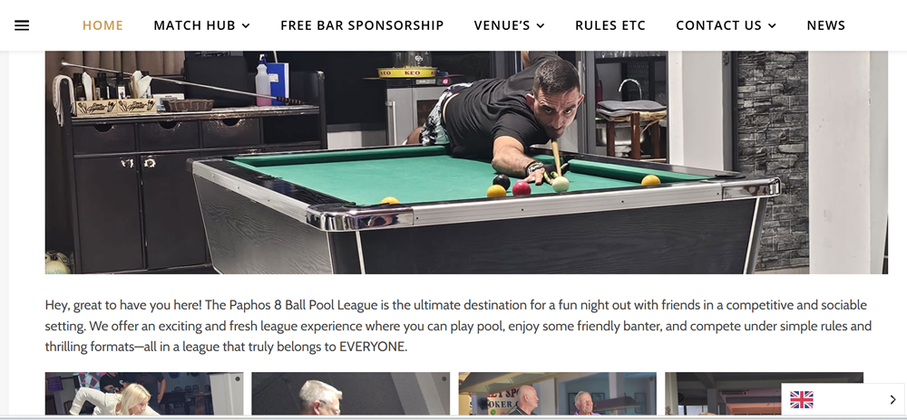 Home page screen print